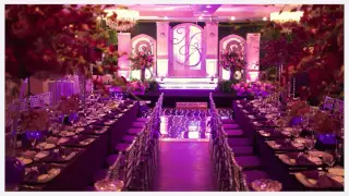 Fabulous wedding decoration at La jolla ballroom