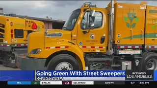 LA Unveils First Electric Street Sweeper