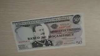 Банкноты Мозамбик часть 2. Португальская колония.
