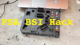 BSI PSA Hack programming / Peugeot Citroen Odometer Hack