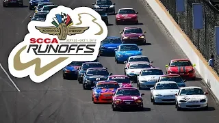 2017 SCCA Runoffs "Indianapolis" Broadcast- Spec Miata