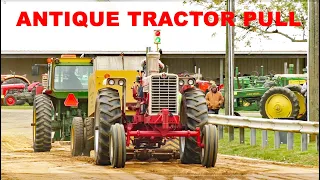 ANTIQUE TRACTOR PULL Rough and Tumble Engineers Museum 2024