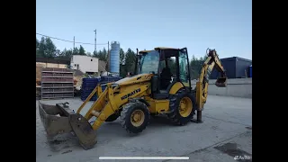 Диагностика Komatsu WB93R-5Е0, 2013! Найдите мне хоть одну исправную систему,деталь узел исправный.