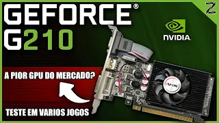 GeFORCE G210 |  A Placa mais fraca do mercado em 2022 - Resumo