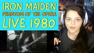 IRON MAIDEN  -  "Phantom of the Opera"  (Live 1980)  -  REACTION