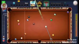 Wao very beautiful trick shot (8ball pool)