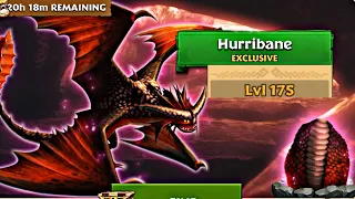 HURRIBANE MAX LEVEL 175 TITAN MODE - Dragons: Rise of Berk