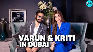 10 Questions With Varun Dhawan & Kriti Sanon In Dubai I Curly Tales Middle East