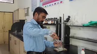 Determination of acid value of oil