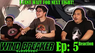 ITS STARTING TO GET HYPE!! (Wind Breaker- Ep: 5 Reaction)