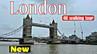 "NEW" LONDON 4K Walking Tour (UK) - [4K Ultra HD/60fps]