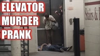 Elevator Murder Prank