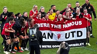 Manchester United Women Are Going To Wembley | FA Cup Finalists | Manchester United 3-2 Brighton