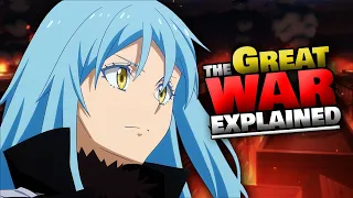 TENSURA’s Great Tenma War EXPLAINED | The Massive Conflict Between Demon Lords, Angels, & Humans