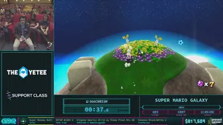 Super Mario Galaxy by 360Chrism in 2:36:51 - AGDQ 2018 - Part 128