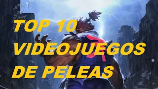 TOP 10 VIDEOJUEGOS DE PELEA POCO CONOCIDOS