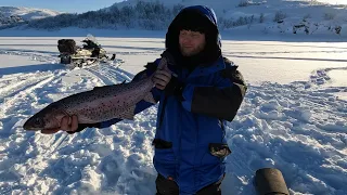 ПРОБИЛИСЬ НА НОВОЕ ОЗЕРО В ПОИСКАХ КУМЖИ / WE MADE OUR WAY TO A NEW LAKE IN SEARCH OF TROUT