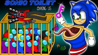 어몽어스 VS SONIC Skibidi Toilet 72 | AMONG US ANIMATION