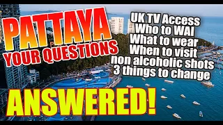 Pattaya City Chat Show - June 16th 2021 - Your questions answered about Pattaya City and much more.