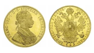 British Silver & Austrian Gold 4 Ducat