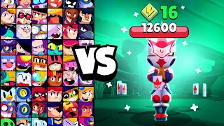 URBAN NINJA TARA vs ALL BRAWLERS! With 16 POWER-UPs! | Brawl Stars