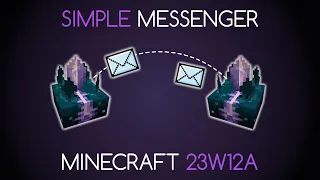 New Sculk Sensor Messenger | Minecraft 1.20
