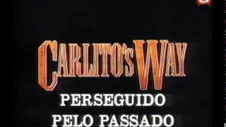 Carlito's Way - Perseguido Pelo Passado - Publicidade RTP1 9 Fevereiro 1994 - EnciclopédiaTV