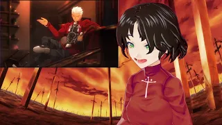 A Toaster in Rin Tohsaka Cosplay Reacts to UBW Abridged Episodes 0/1