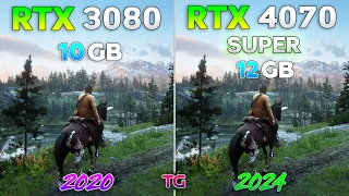 RTX 4070 SUPER vs RTX 3080 - Test in 10 Games