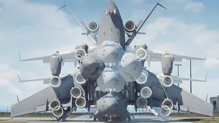 America's Newest Military Aircraft First Emergency Landing Test | GTA 5