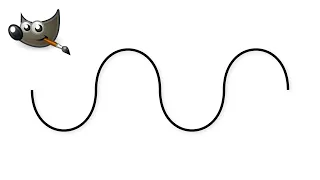 How to Draw a PERFECT Curve in GIMP