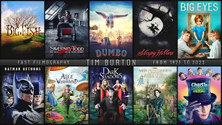 Tim Burton 1971-2023 | Fast Filmography