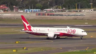 Qantas (QF100) 787-9 [VH-ZNJ] - Test flight at Sydney