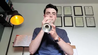 Fanfare "Abblasen" by Gottfried Reiche - Piccolo Trumpet