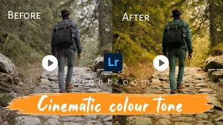 Cinematic video colour grading in Lightroom