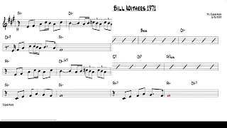 Ain't No Sunshine - Bill Withers 1971 (Tenor Sax Bb) [Sheet music]
