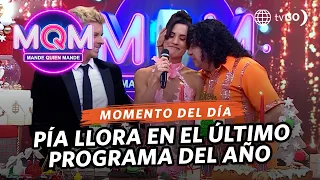 Mande Quien Mande: Pía is moved in the last program of the year (TODAY)