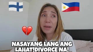 PINAKA MASAKIT NA BALITA💔DIVORCE NA+ANG BILIS NG PANG YAYARI😥NASAYANG LANG ANG LAHAT|PINAY IN🇫🇮❤️🇵🇭