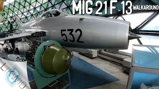 MIG 21 F-13 Walkaround - Belgrade Aeronautical Museum