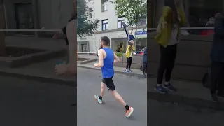 Московский марафон 2022 Болельщики Волонтёры 26 км