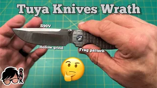 Unboxing the Tuya Knives Wrath knife.. a cool Dave Warren design!