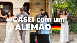 MEU CASAMENTO NA ALEMANHA 💍 🇩🇪