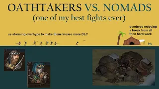 New Oathtakers Origin vs. Named Item Nomad Camp - Battle Brothers Of Flesh and Faith DLC