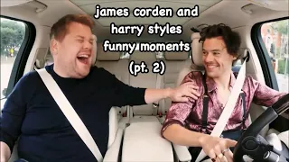 james corden and harry styles funny moments | part 2