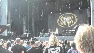 Styx Sweden Rock Festival 2011-06-11 part 1