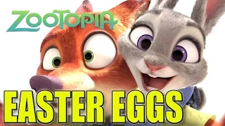 Zootopia All Easter Eggs & References | Hidden Mickey's