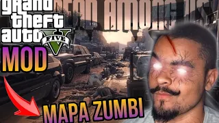 MAPA DE APOCALYPSE ZUMBI NO GTA 5 (MOD) Português BR