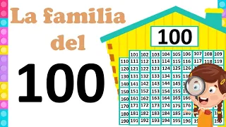 La familia del 100  | Aprende los números