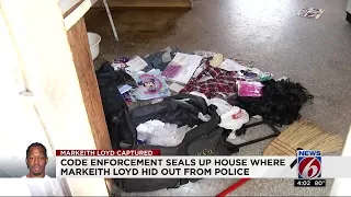 Officials board up house where Markeith Loyd was found hiding