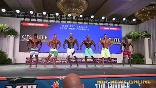 2020 IFBB Pro League Tampa Pro Men's Physique Prejudging